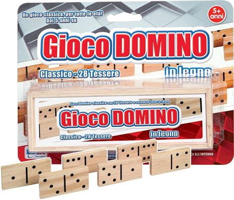 Domino Gioco in Legno