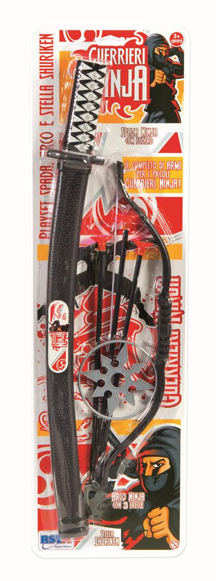 BLISTER SPADA ARCO E ACC.NINJA 