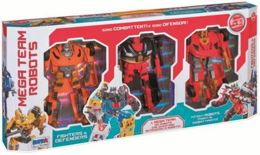 RONCHI SUPERTOYS SRL 10510 Mega Team Robots, Multicolore - 2