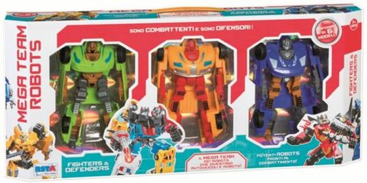 RONCHI SUPERTOYS SRL 10510 Mega Team Robots, Multicolore - 3