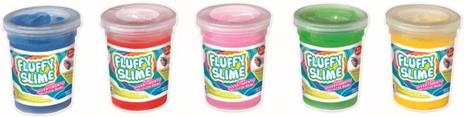 VASETTO 30 GR. FLUFFY SLIME DSP 12 PZ 4 COLORI 4 ASS,. - 2