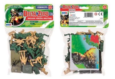 BUSTE SOLDATINI DELTAZERO 26 PEZZI - 2 ASS.