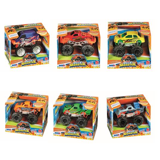 Display 12 Mod. Auto Die Cast Drive Monster