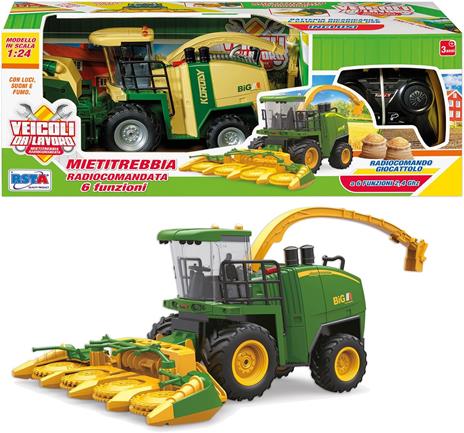 Mietitrebbia Rc 6 Funzioni 2,4 Ghz Luci Suoni - 2