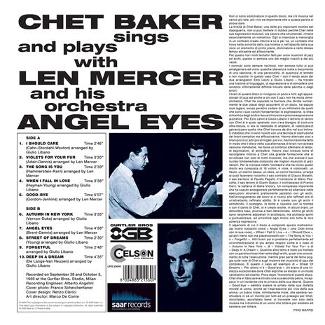 Sings and Plays with Len Mercer (Green Coloured Vinyl) - Vinile LP di Chet Baker - 2