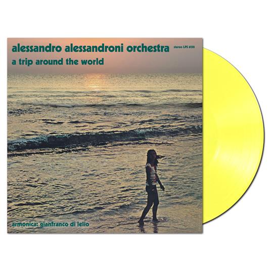 A Trip Around the World (Limited Edition - Yellow vinyl) - Vinile LP di Alessandro Alessandroni