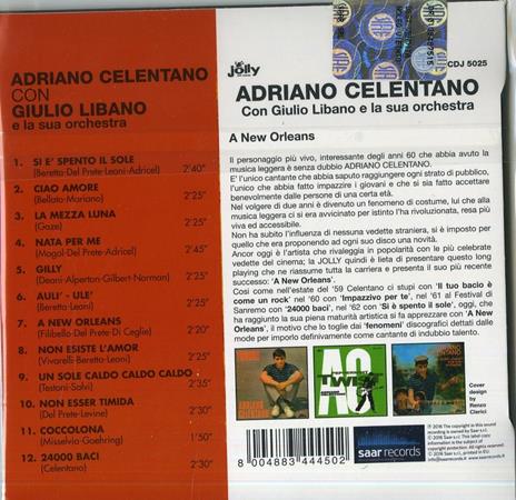 A New Orleans - CD Audio di Adriano Celentano - 2