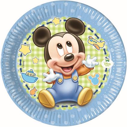 Baby Mickey. 8 Piatti 20Cm