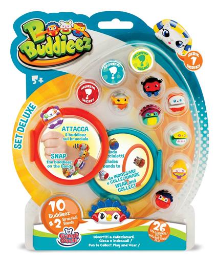 B Buddieez. Blister 2 Bracciali + 10 Personaggi