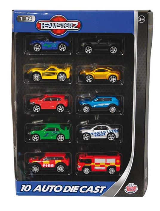 Auto Die Cast Teamsterz. Confezione 10 Pz - 2