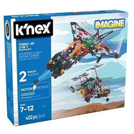 K-Nex. Turbo Jet 2 In 1 Building Set - 11