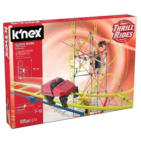 K-Nex. Clock Work Roller Coasterbuilding - 14