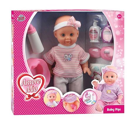 Amore Mio. Baby Pipì con Accessori