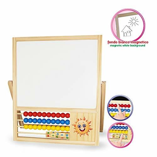 Giochi In Legno. Lavagna 2 In 1 - 5
