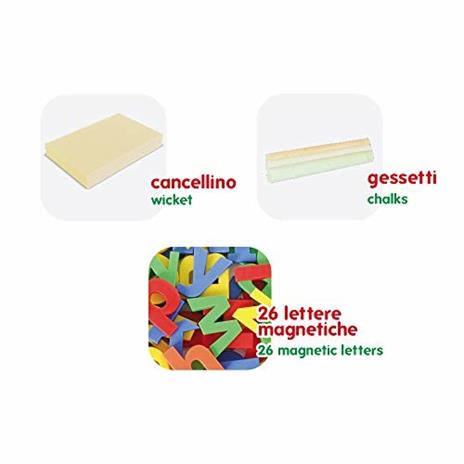 Giochi In Legno. Lavagna 2 In 1 - 6