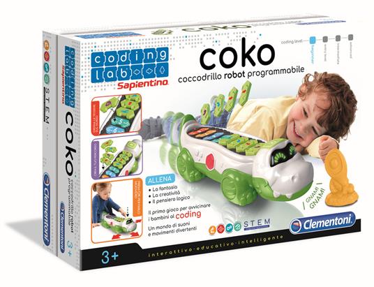 Coko. Coccodrillo robot programmabile