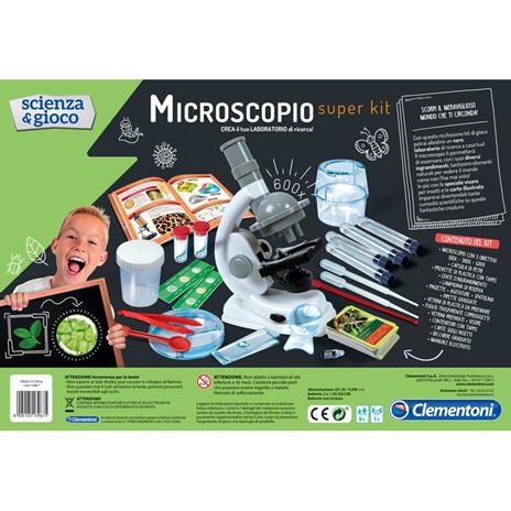 Scienza e Gioco. Microscopio Super Kit - 4