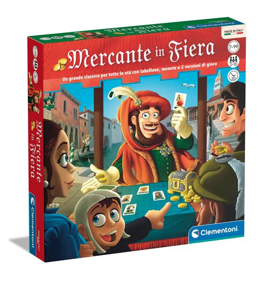 Mercante In Fiera - Clementoni - I giochi di Sapientino - Carte da gioco -  Giocattoli