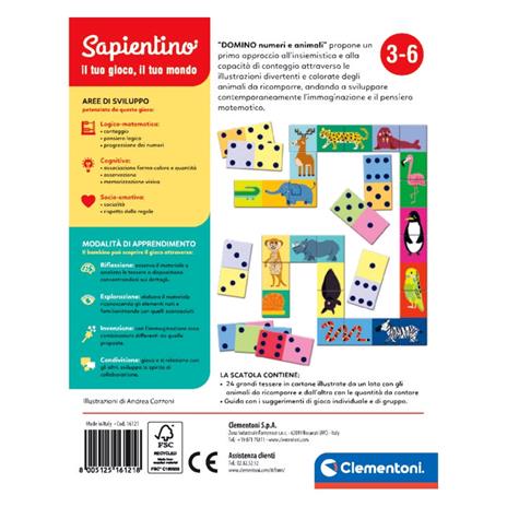 Domino Numeri E Animali! - 3