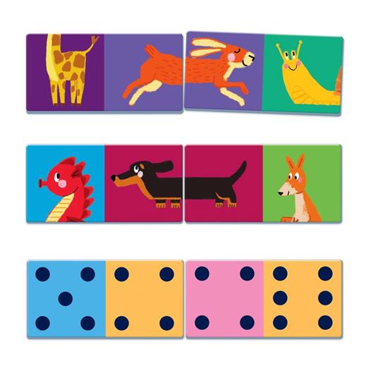 Domino Numeri E Animali! - 5