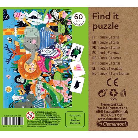 Find It Puzzle Recycled Materials Spring - 3