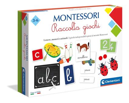 Montessori Raccolta giochi
