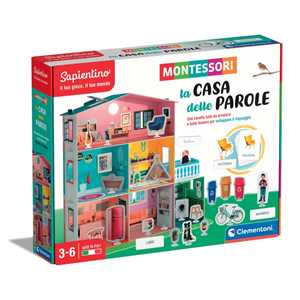 Giocattolo Montessori La Casa delle Parole Clementoni