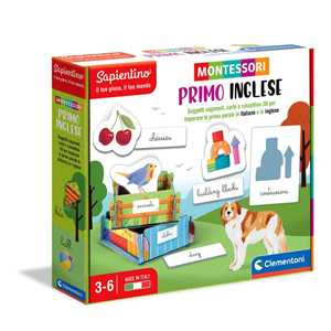 Giocattolo Montessori Primo Inglese Clementoni