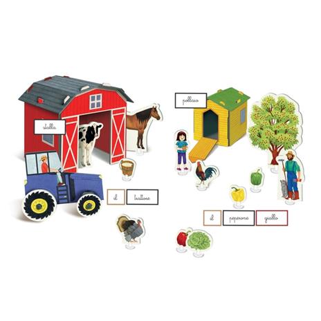 Montessori Fattoria parole e frasi - 2