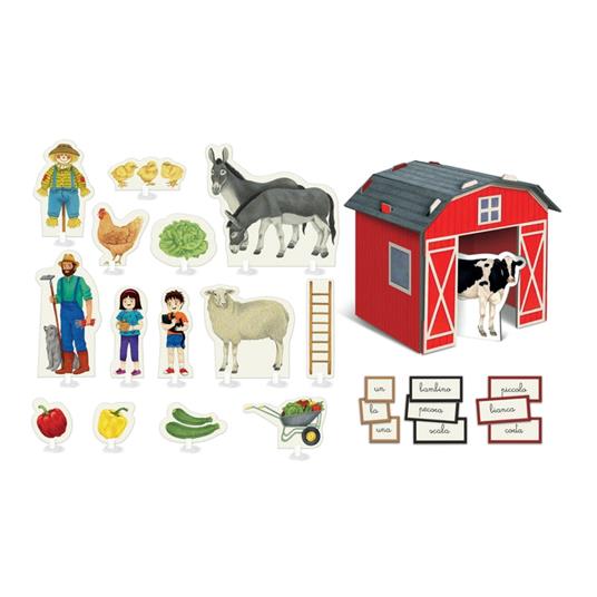 Montessori Fattoria parole e frasi - 4