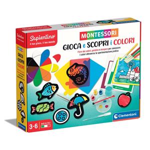 Giocattolo Montessori Gioca e scopri i colori Clementoni