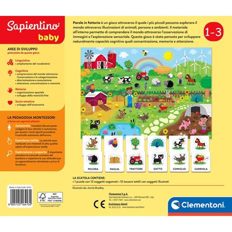 Sapientino Baby Montessori - Parole in fattoria - 3