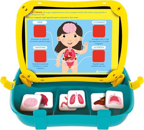 Clementoni Sapientino - Valigetta del Dottore, Kit Medico Bambini 4-6 Anni, Schede Educative - 4