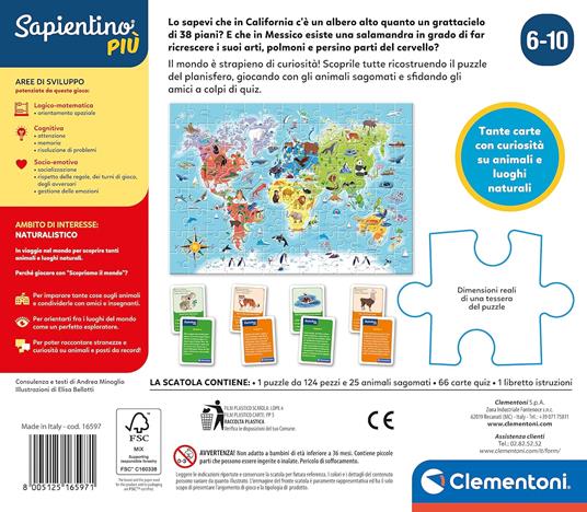 Sapientino Più Classic Educ Games Scopriamo il Mondo - 3