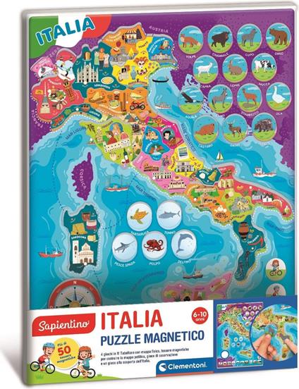 Quadro Magnetico Italia