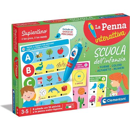 Sapientino Scuola Dell'Infanzia - Forme, Colori, Alfabeto E Numeri