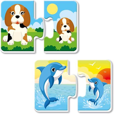 Clementoni Sapientino Baby - Mamme e Cuccioli, Gioco Educativo per Bambini 1-3 Anni, Flashcards - 4