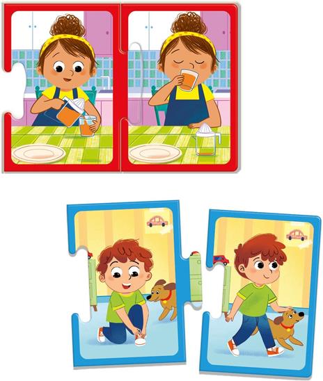 Clementoni Sapientino - Ora Ci Riesco, Gioco Educativo con Tessere Incastro per Bambini 2-4 Anni - 5