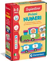 Giocattolo Clementoni- Pocket Sapientino primi numeri Clementoni