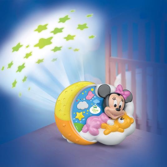Baby Clementoni. Baby Minnie proiettore magiche stelle. Clementoni (17116) - 7