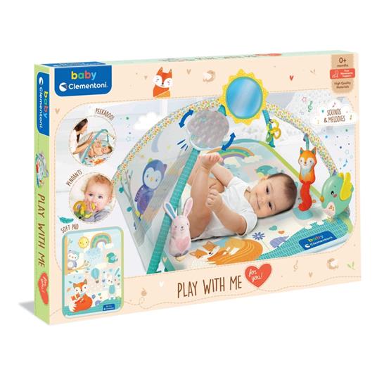 Baby Clementoni - Play With Me Soft Activity Gym - 2