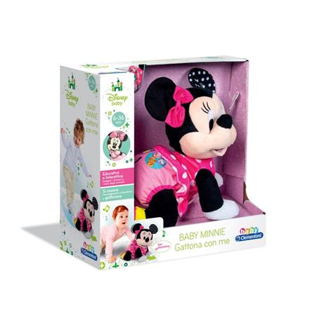 Baby Clementoni. Baby Minnie Gattona Con Me - 2