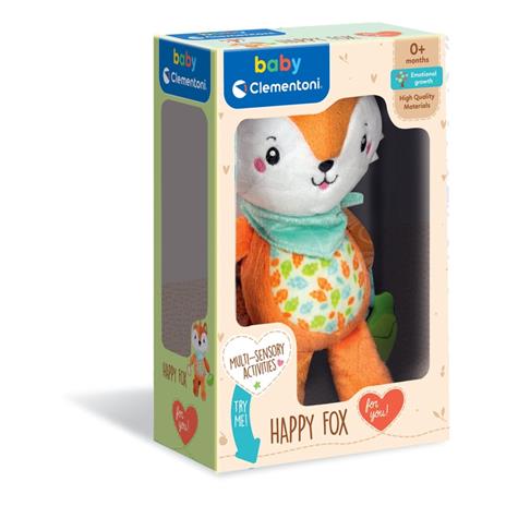 Baby Clementoni - Happy Fox Activity Peluche - 2