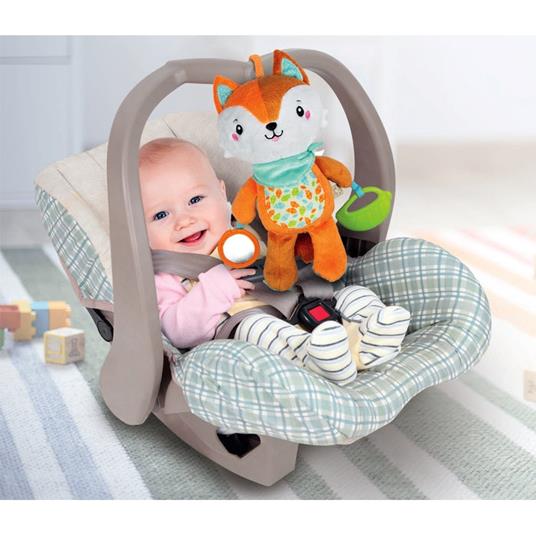 Baby Clementoni - Happy Fox Activity Peluche - 5