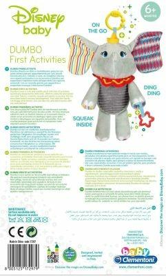 Baby Clementoni - Dumbo First Activities Peluche - 4