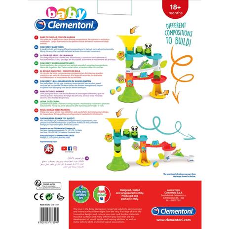 Baby Clementoni - Fun Forest Baby Pista - 3