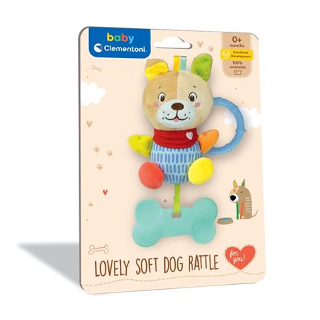 Lovely Dog Soft Rattle - 3