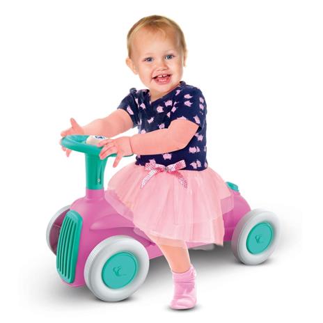 Clementoni Macchinina Cavalcabile Pink - 7