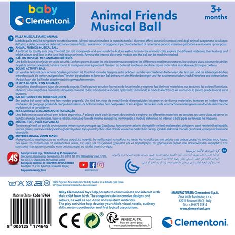 Animal friends Musical ball - 5