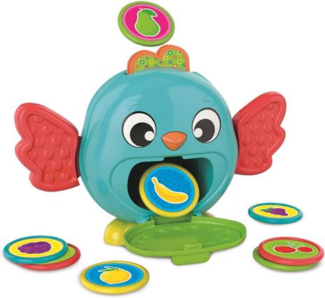 Clementoni Baby Montessori - Birdy Bank, Gioco Prima Infanzia per Bambini 12+ Mesi, Salvadanaio con Gettoni - 4